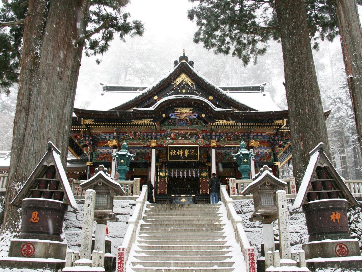 Ikoi No Mura Heritage Minoyama Minano Exterior foto